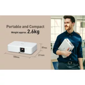 Epson CO-FH02 Smart Projector LCD 1080p 3000 ANSI