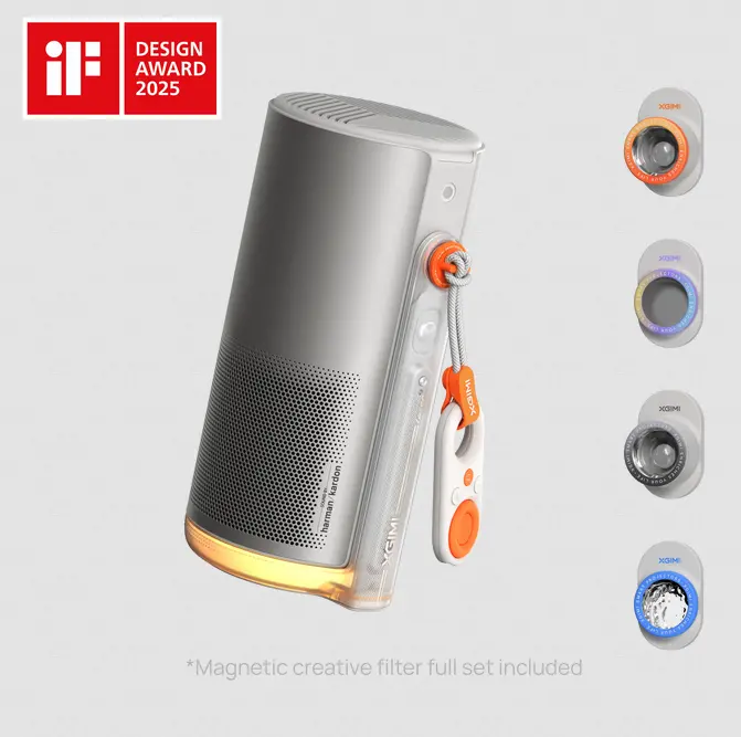 Xgimi Mogo 4 LASER Portable Triple Laser Projector 1080p with 550 ISO Lumens